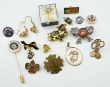 Group of Emblematic Jewelry