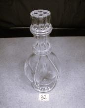 French 4 Chamber Fait Main Liquor Decanter Bottle