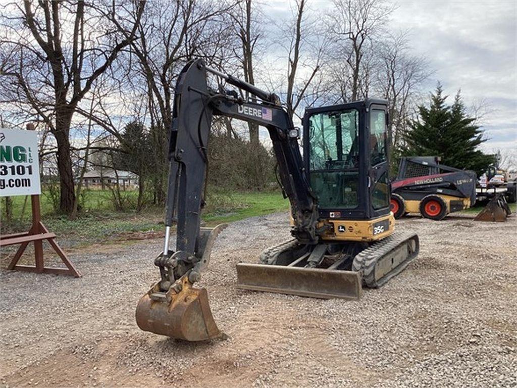 2017 DEERE 35G MINI EXCAVATOR