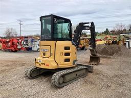 2017 DEERE 35G MINI EXCAVATOR