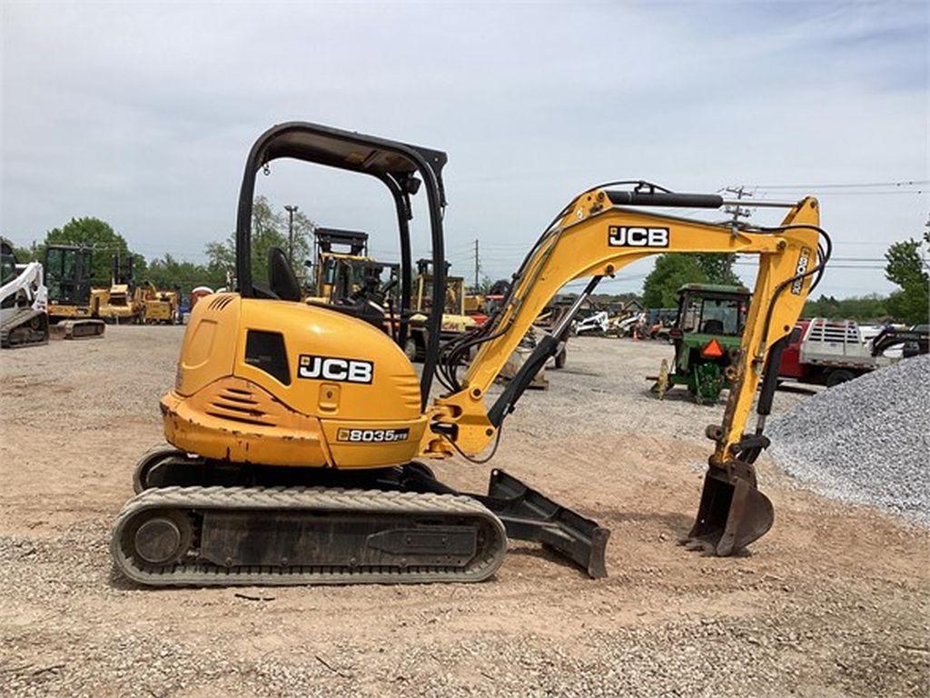 2015 JCB 8035 MINI EXCAVATOR