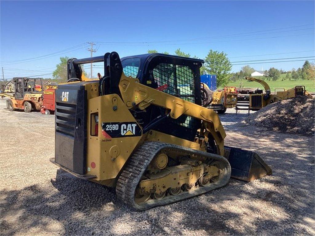 2017 CATERPILLAR 259D SKID STEER LOADER