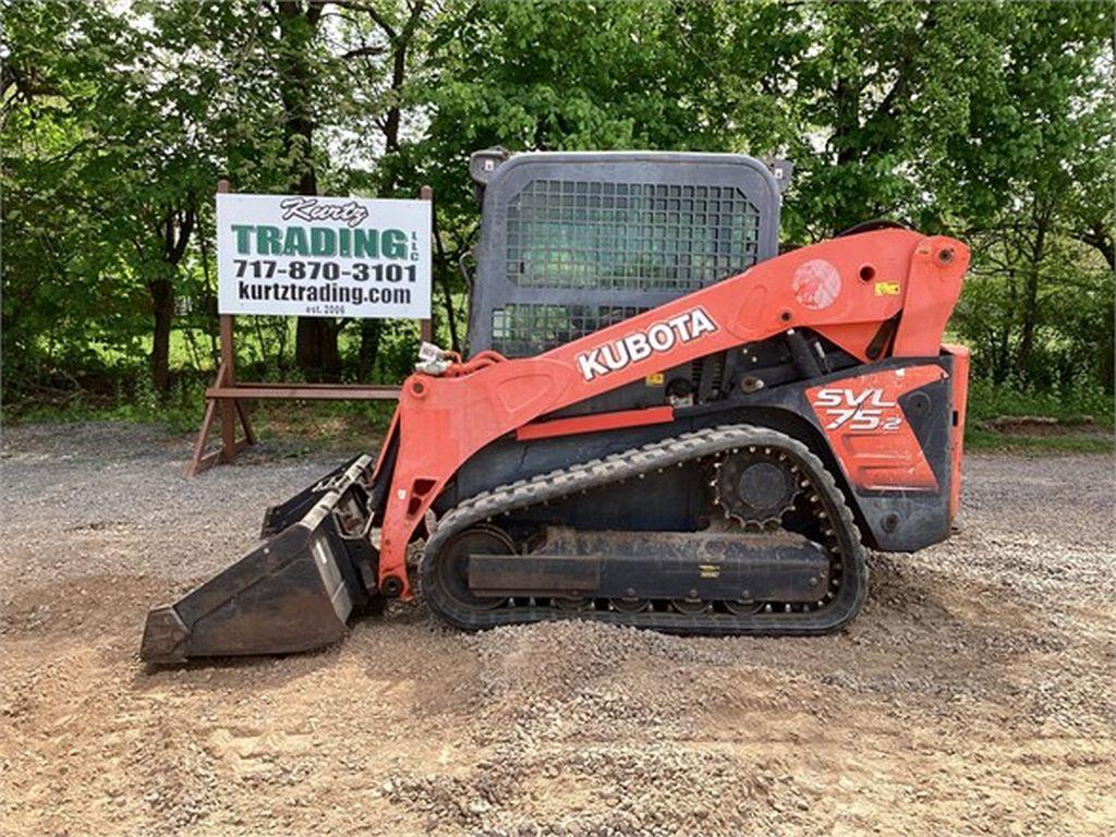 2016 KUBOTA SVL75-2 SKID STEER LOADER