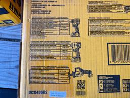 2068 - ABSOLUTE - DEWALT 4-TOOL COMBO KIT 20 VOLT