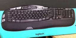 New Logitech Comfort Wave PC Keyboard K350