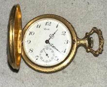 Vintage Verde Swiss Made Pocket watch- working