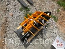 New (3) Piece Mini Excavator Attachment Set