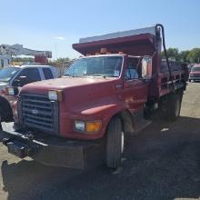 1996 Ford F Series 6 Wheel Dump Truck