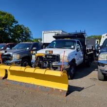 2004 Ford F350 dump truck with plow