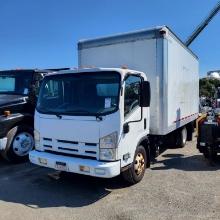 2012 Isuzu NPR box truck