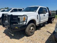 2017 FORD F350 FLATBED TRUCK