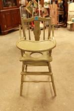 Antique Childs High Chair/ Potty Chair