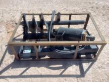 Unused Mower King SSECAG-Y Heavy Duty Skid Steer Auger