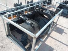 Unused 2023 Wolverine GB-11-72W Grapple Bucket (Skid Steer Attachment)