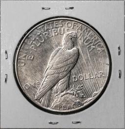 1934 $1 Peace Silver Dollar Coin