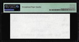 Circa 1970's Lincoln Memorial Giori Test Note PMG Superb Gem Uncirculated 67EPQ