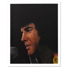 Sally Evans "Elvis" Limited Edition Serigraph on Paper