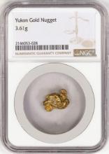 3.61 Gram Yukon Gold Nugget NGC Graded