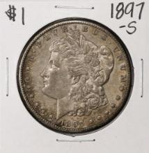 1897-S $1 Morgan Silver Dollar Coin