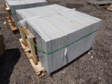 Pallet Of 24''x24''x1'' Thick Thermaled Bluetone Pattern, 296 SF, Sold By T