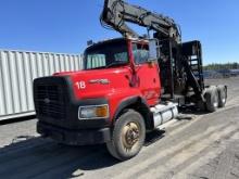 1994 Ford L9000 T/A Log Loader Truck