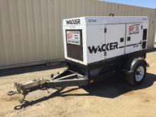 Wacker G85 67KW Generator,