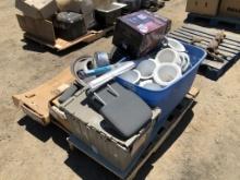 Pallet of Misc Items, Including DVD Movie Discs,