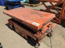Rolling Electric Lift Table,