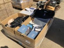 Pallet of Misc Items, Including Weight Belts,