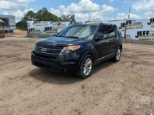 2013 FORD EXPLORER VIN: 1FM5K7F89DGC93542 2WD