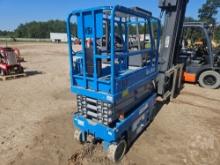 2015 GENIE GS1930 ELECTRIC SCISSOR LIFT SN: 141405