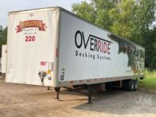 2008 UTILITY TRAILER MANUFACTURER UTILITY TRAILER MANUFACTURER 53'X102" VAN TRAILER VIN: 1UYVS25367G