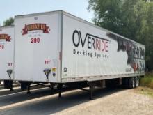 2007 UTILITY TRAILER MANUFACTURER UTILITY TRAILER MANUFACTURER 53'X102" VAN TRAILER VIN: 1UYVS25327G