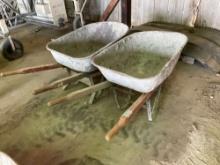 QTY OF (2) WHEELBARROWS