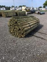 Southern Yellow Pine Fence Posts