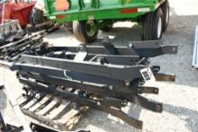 FOUR BUSH HOG BACKHOE SUBFRAMES