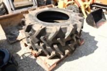 TWO 13.6-26 TIRES (UNUSED)