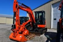 KUBOTA KX040-4 MINI EXCAVATOR (AS NEW)