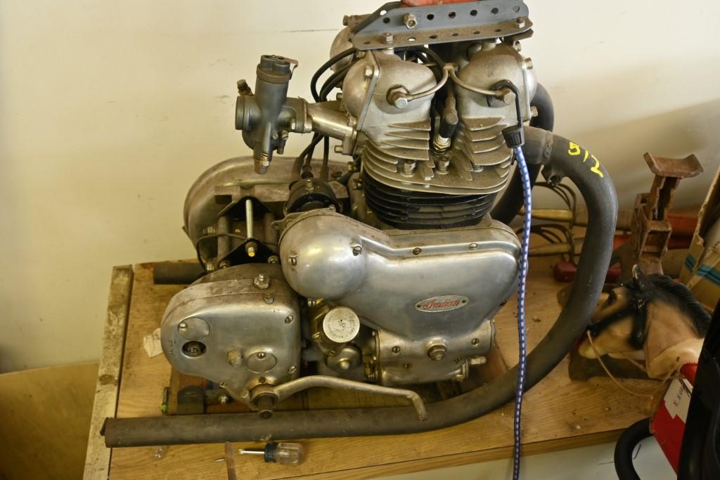 1956 Enfield Indian 500 Solo Motorcycle