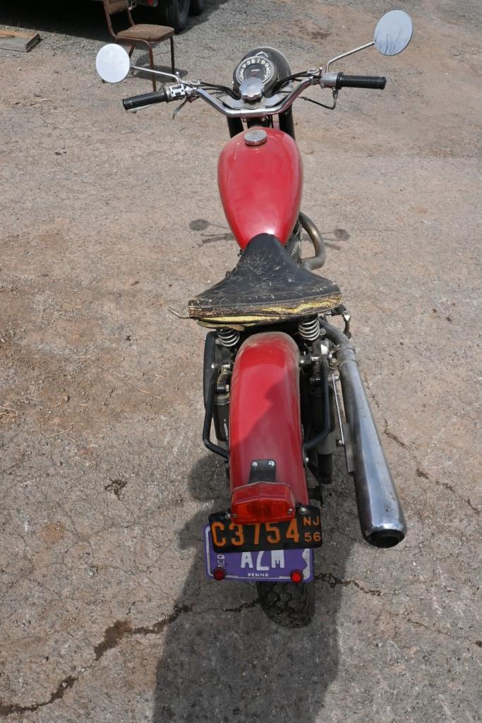 1956 Enfield Indian 500 Solo Motorcycle