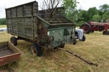 John Deere Forage Wagon on New Holland Gear