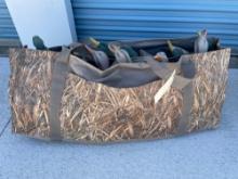 12 ct. Hard Core Duck Decoys in Ducks Unlimited Camo Bag