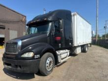 2007 Freightliner Columbia 112, 22ft Box Truck w/ Sleeper Cab