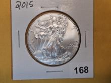 GEM Brilliant Uncirculated 2015 American Silver Eagle