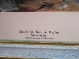 Study in Blue and White by Mark Mille Signed & Numbered Print