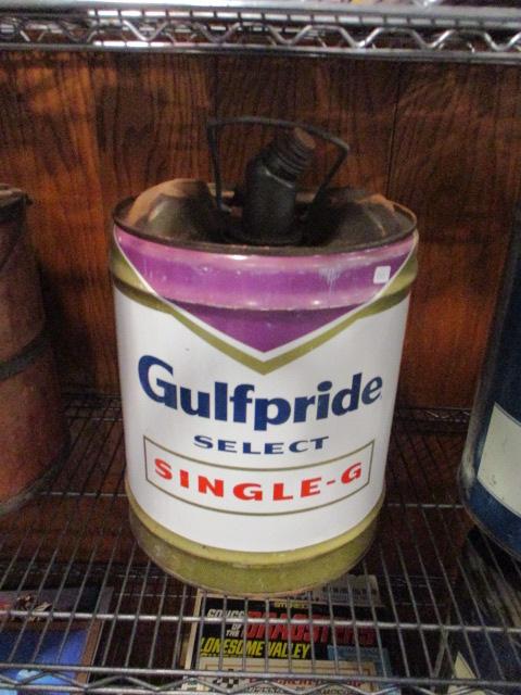 Gulf Pride Single-G 5 Gallon Advertising Can