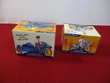 Tin Lithograph NIB Motorcycle Toys