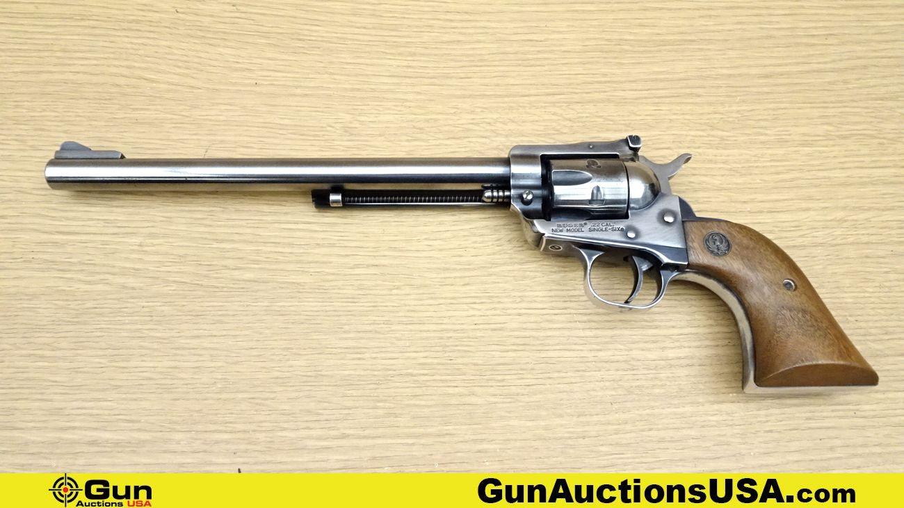 STURM, RUGER & CO. INC. NEW MODEL SINGLE SIX .22 CAL Revolver. Good Condition. 9.5" Barrel. Shootabl