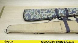 Allen Soft Gun Cases . Good Condition . Lot of 2; Assorted Long Gun Soft Cases. . (68264)