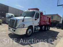 2015 Freightliner Cascadia Tri/A Dump Truck